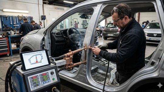 Soudure par point en carrosserie : respecter les aciers HLE/THLE