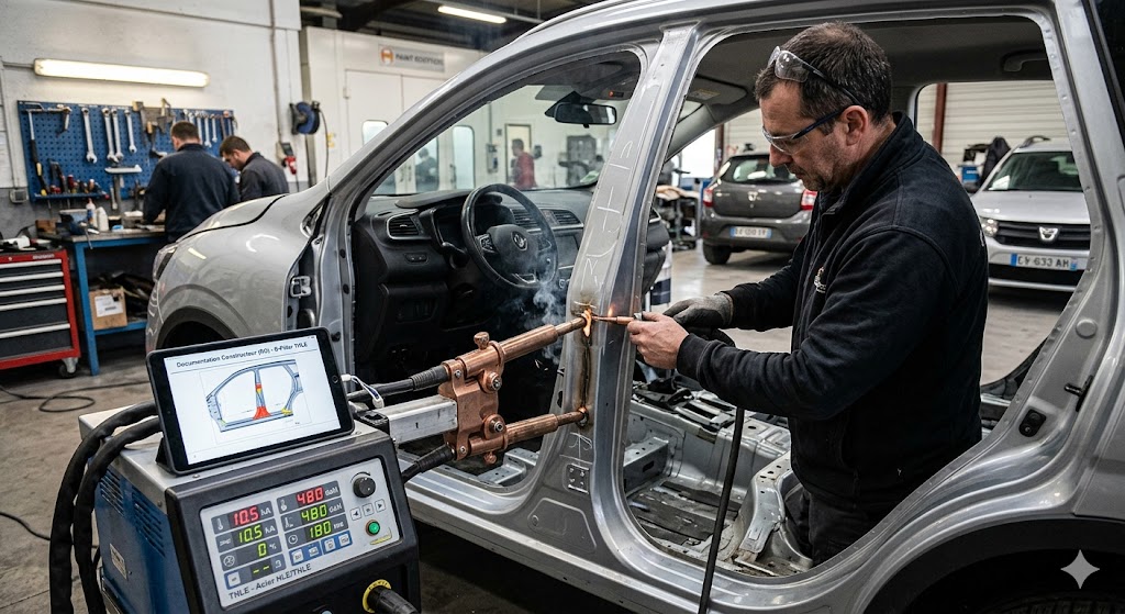 Soudure par point en carrosserie : respecter les aciers HLE/THLE